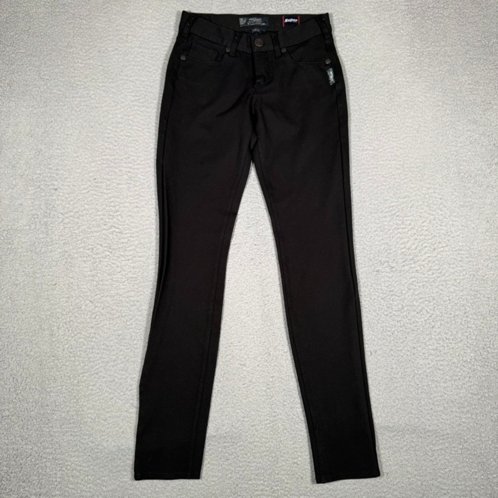 Silver Jeans Womens 27x31 Back Aiko Mid Super Skinny Pants Super Stretch Logo